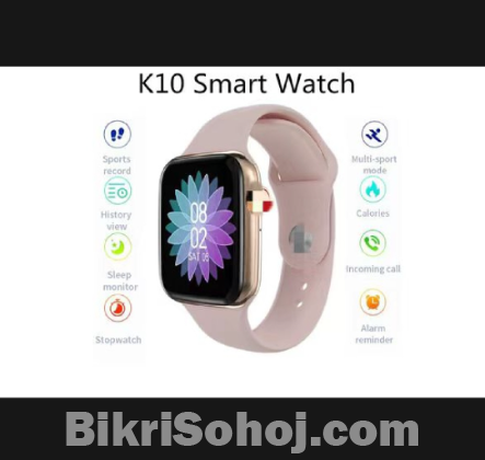 সিম মেমরি সাপোর্টেড স্মার্টওয়াচ K10 Smartwatch